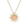 GOLD SUN NECKLACE