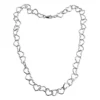 SILVER 925 HEART LINK CHAIN SMALL